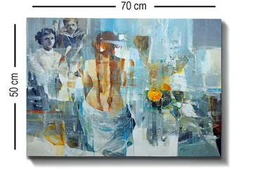 Dekorativ Canvastavla 50x70 cm - Flerfärgad - Inredning - Tavlor & posters - Canvastavla