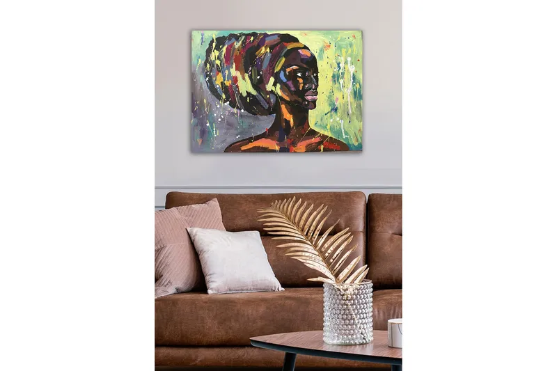 Dekorativ Canvastavla 50x70 cm, Flerfärgad