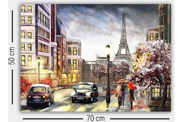 Dekorativ Canvastavla 50x70 cm - Flerfärgad - Inredning - Tavlor & posters - Canvastavla