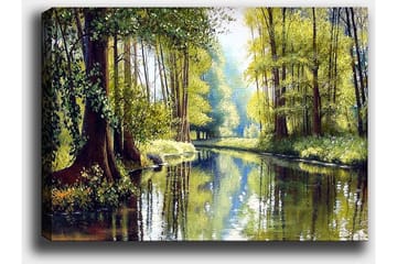 Dekorativ Canvastavla 50x70 cm - Flerfärgad - Inredning - Tavlor & posters - Canvastavla