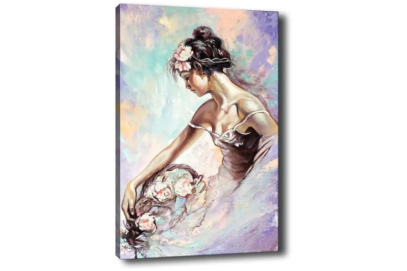 Dekorativ Canvastavla 50x70 cm - Flerfärgad - Inredning - Tavlor & posters - Canvastavla