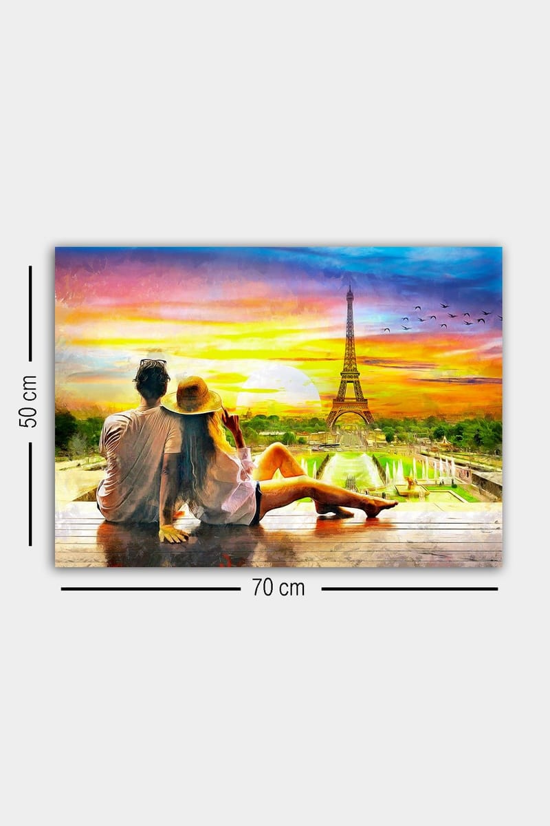 Dekorativ Canvastavla 50x70 cm - Flerfärgad - Inredning - Tavlor & posters - Canvastavla