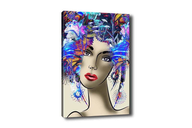 Dekorativ Canvastavla 50x70 cm, Flerfärgad