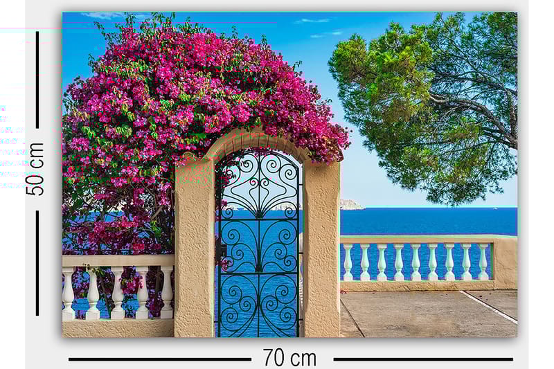 Dekorativ Canvastavla 50x70 cm - Flerfärgad - Inredning - Tavlor & posters - Canvastavla