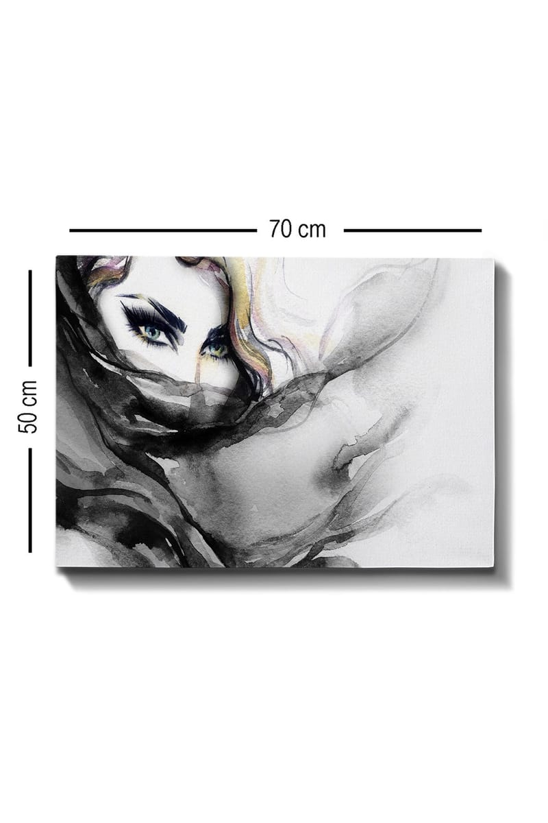 Dekorativ Canvastavla 50x70 cm - Flerfärgad - Inredning - Tavlor & posters - Canvastavla