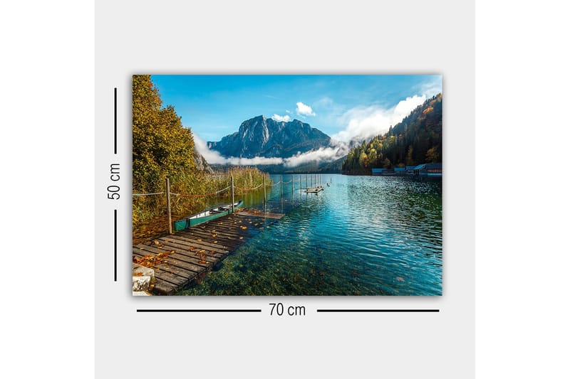 Dekorativ Canvastavla 50x70 cm - Flerfärgad - Inredning - Tavlor & posters - Canvastavla