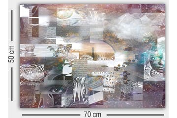 Dekorativ Canvastavla 50x70 cm - Flerfärgad - Inredning - Tavlor & posters - Canvastavla