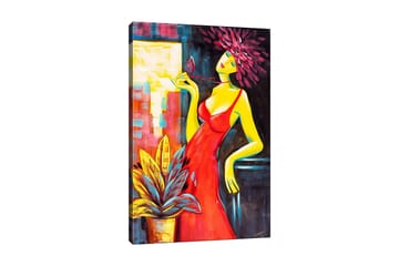 Dekorativ Canvastavla 50x70 cm - Flerfärgad - Inredning - Tavlor & posters - Canvastavla