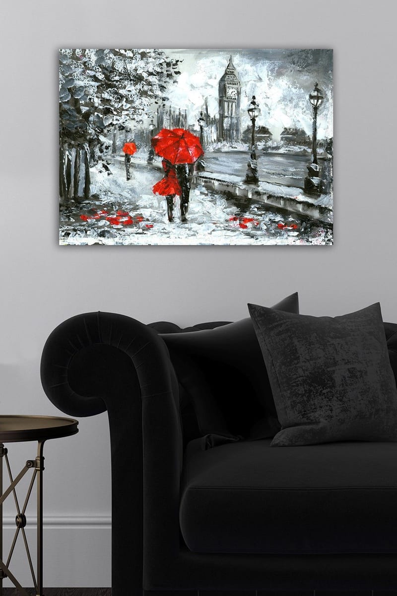 Dekorativ Canvastavla 50x70 cm - Flerfärgad - Inredning - Tavlor & posters - Canvastavla