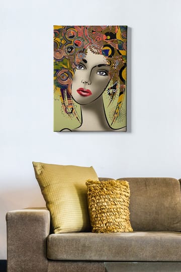 Dekorativ Canvastavla 50x70 cm - Flerfärgad - Inredning - Tavlor & posters - Canvastavla