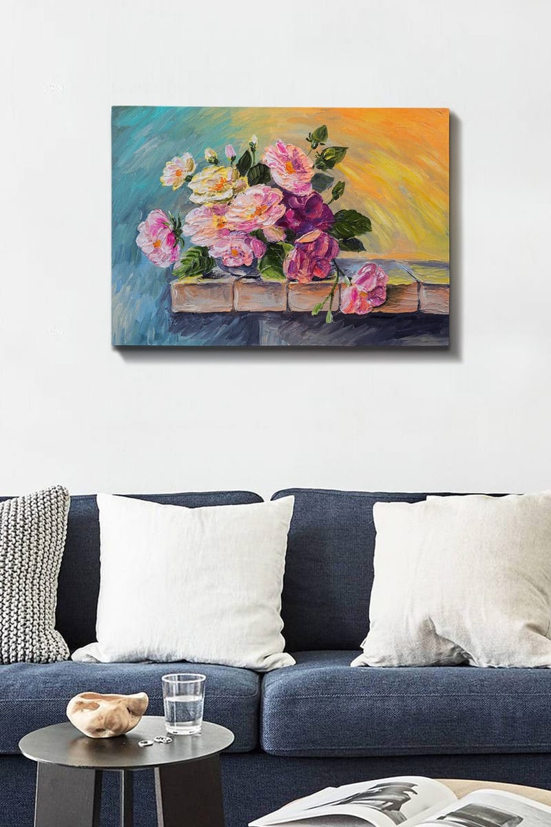 Dekorativ Canvastavla 50x70 cm - Flerfärgad - Inredning - Tavlor & posters - Canvastavla