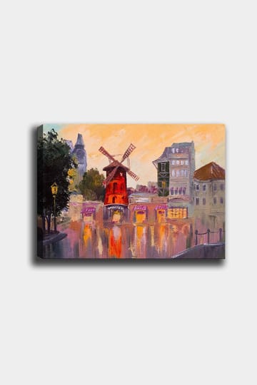 Dekorativ Canvastavla 50x70 cm - Flerfärgad - Inredning - Tavlor & posters - Canvastavla