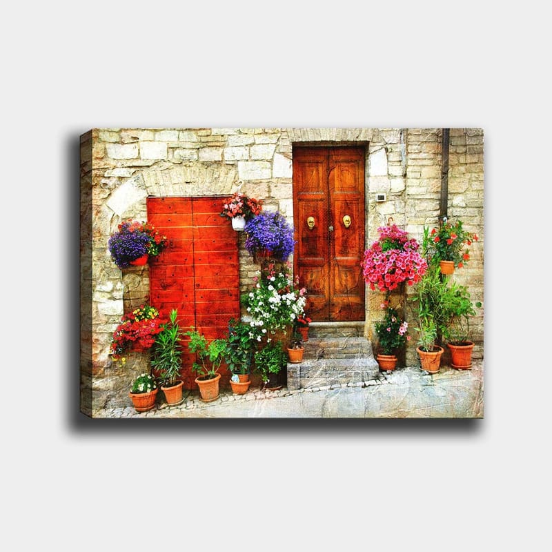 Dekorativ Canvastavla 70x100 cm - Flerfärgad - Inredning - Tavlor & posters - Canvastavla