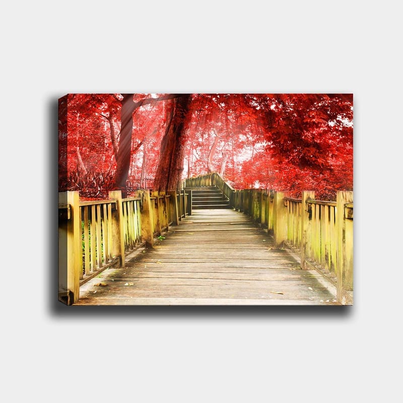 Dekorativ Canvastavla 70x100 cm - Flerfärgad - Inredning - Tavlor & posters - Canvastavla