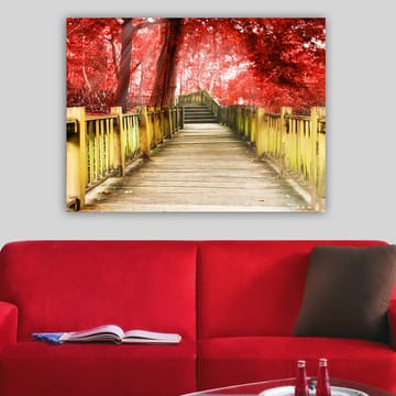 Dekorativ Canvastavla 70x100 cm - Flerfärgad - Inredning - Tavlor & posters - Canvastavla