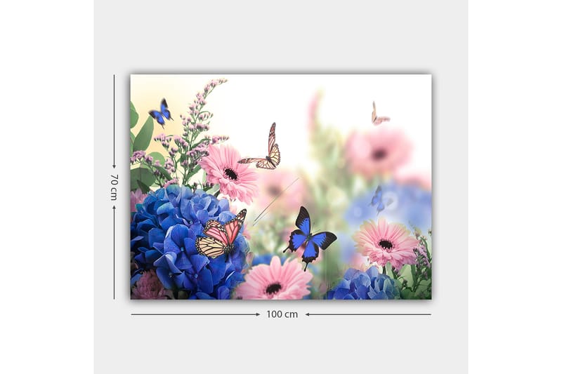 Dekorativ Canvastavla 70x100 cm - Flerfärgad - Inredning - Tavlor & posters - Canvastavla
