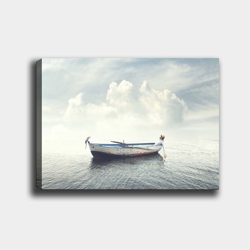Dekorativ Canvastavla 70x100 cm - Flerfärgad - Inredning - Tavlor & posters - Canvastavla