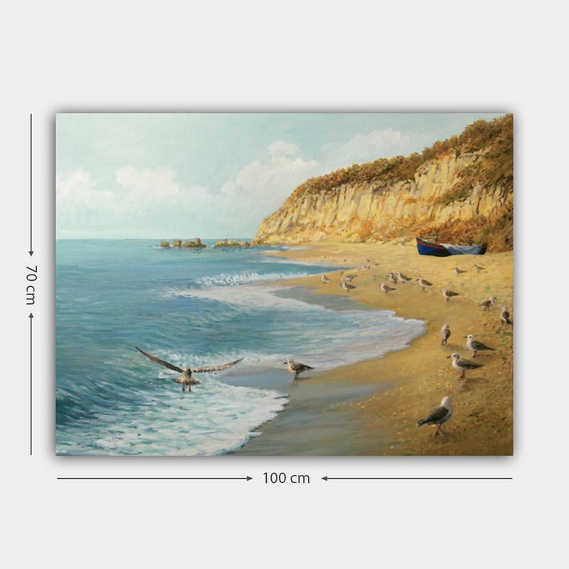 Dekorativ Canvastavla 70x100 cm - Flerfärgad - Inredning - Tavlor & posters - Canvastavla