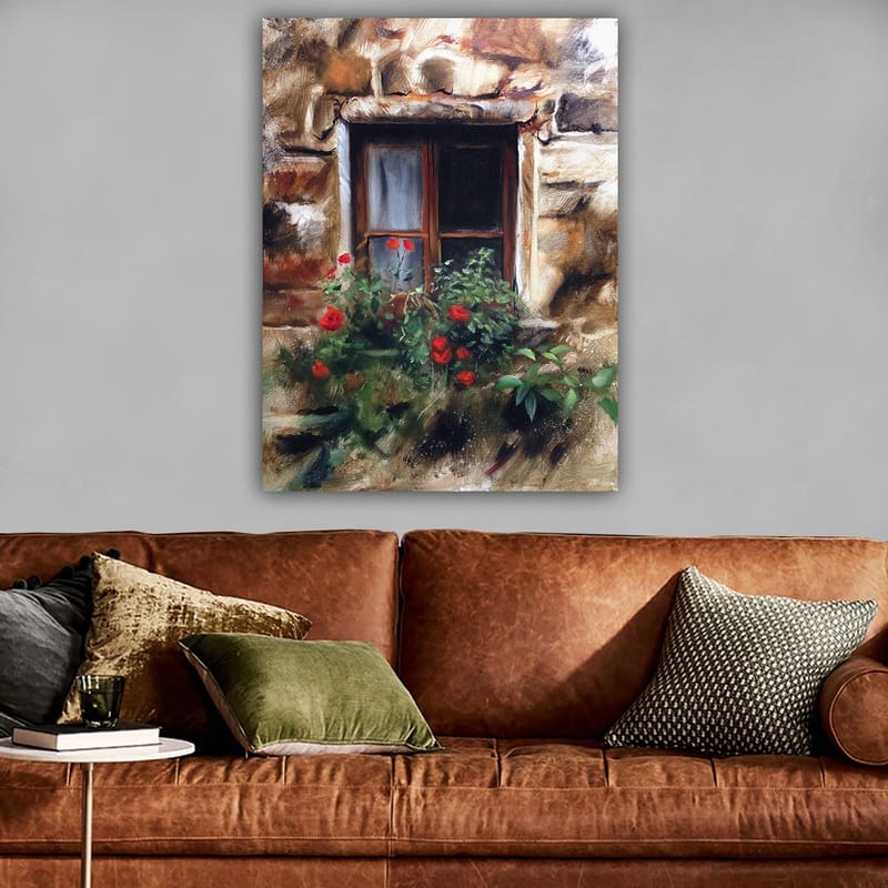 Dekorativ Canvastavla 70x100 cm - Flerfärgad - Inredning - Tavlor & posters - Canvastavla