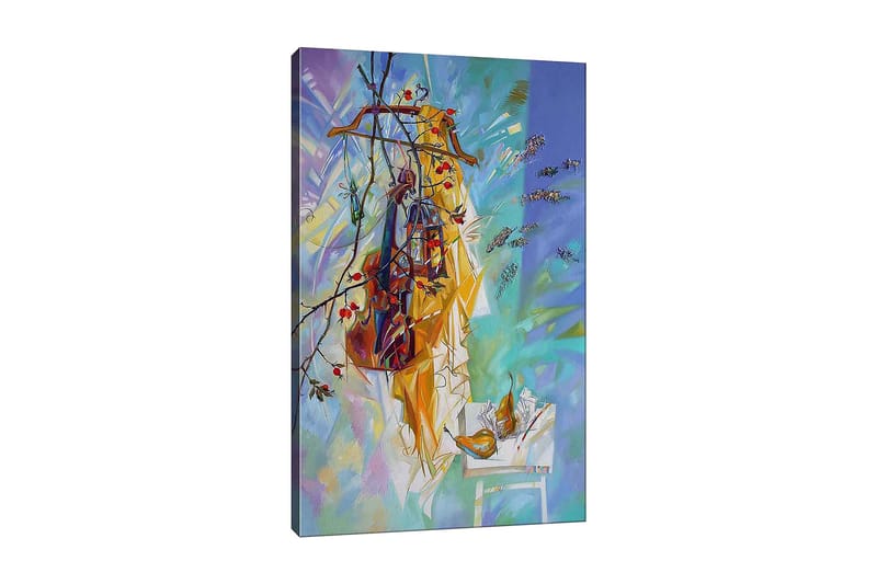 Dekorativ Canvastavla 70x100 cm - Flerfärgad - Inredning - Tavlor & posters - Canvastavla