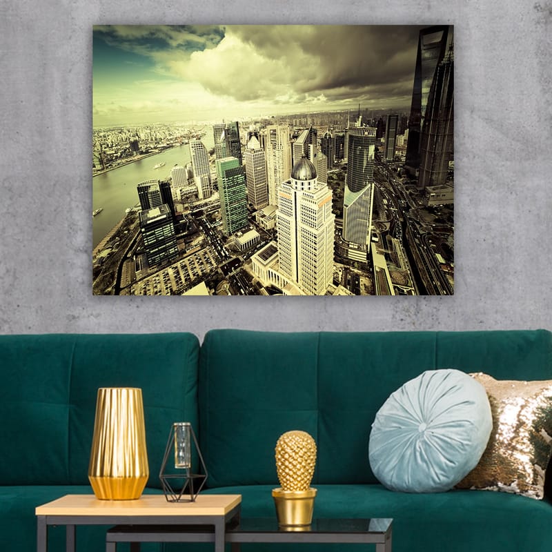 Dekorativ Canvastavla 70x100 cm - Flerfärgad - Inredning - Tavlor & posters - Canvastavla