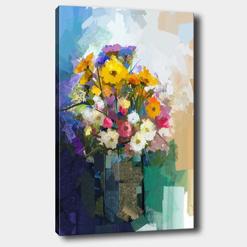 Dekorativ Canvastavla 70x100 cm - Flerfärgad - Inredning - Tavlor & posters - Canvastavla