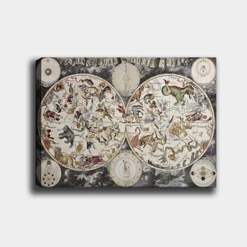 Dekorativ Canvastavla 70x100 cm - Flerfärgad - Inredning - Tavlor & posters - Canvastavla