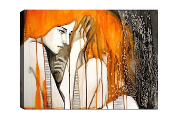 Dekorativ Canvastavla 70x100 cm - Flerfärgad - Inredning - Tavlor & posters - Canvastavla