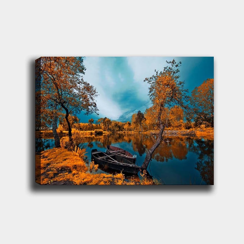 Dekorativ Canvastavla 70x100 cm - Flerfärgad - Inredning - Tavlor & posters - Canvastavla