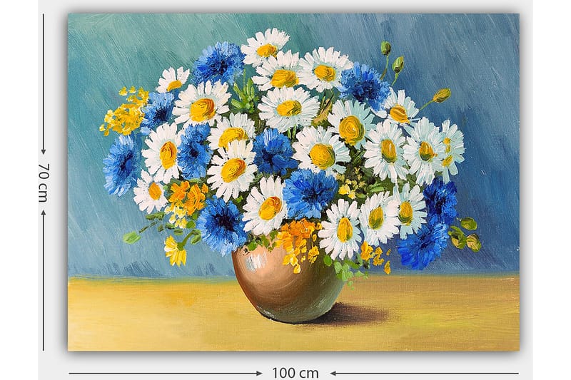 Dekorativ Canvastavla 70x100 cm - Flerfärgad - Inredning - Tavlor & posters - Canvastavla