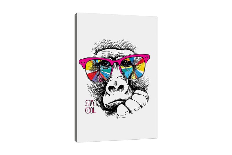 Dekorativ Canvastavla 70x100 cm - Flerfärgad - Inredning - Tavlor & posters - Canvastavla