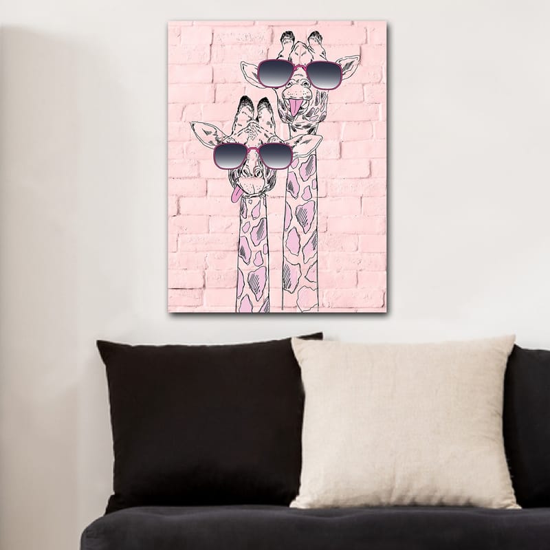 Dekorativ Canvastavla 70x100 cm - Flerfärgad - Inredning - Tavlor & posters - Canvastavla