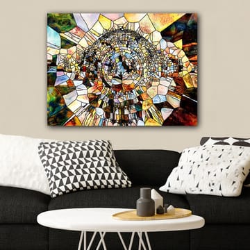 Dekorativ Canvastavla 70x100 cm - Flerfärgad - Inredning - Tavlor & posters - Canvastavla