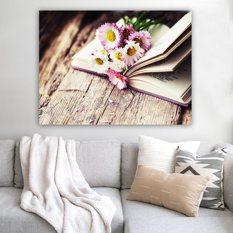 Dekorativ Canvastavla 70x100 cm - Flerfärgad - Inredning - Tavlor & posters - Canvastavla