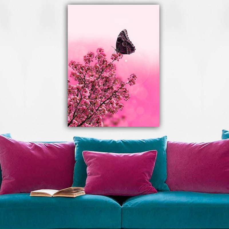 Dekorativ Canvastavla 70x100 cm - Flerfärgad - Inredning - Tavlor & posters - Canvastavla