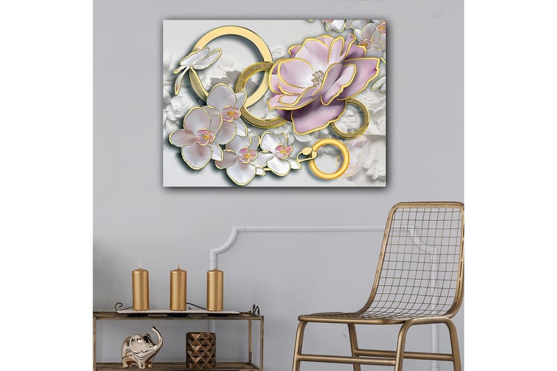Dekorativ Canvastavla 70x100 cm - Flerfärgad - Inredning - Tavlor & posters - Canvastavla