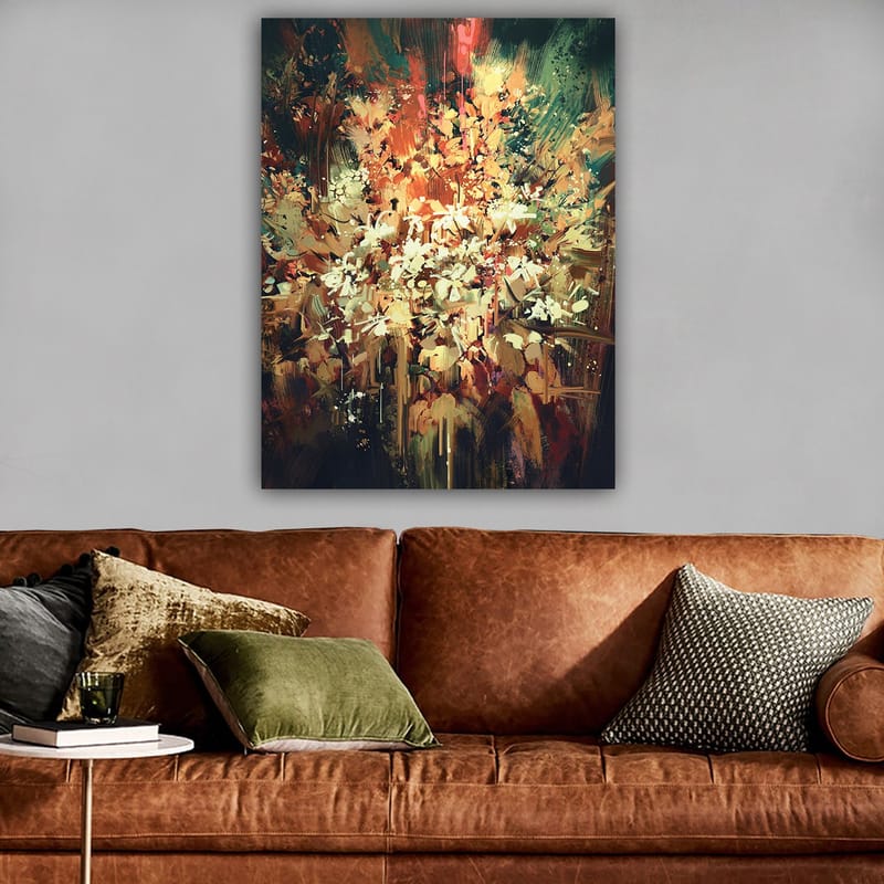 Dekorativ Canvastavla 70x100 cm - Flerfärgad - Inredning - Tavlor & posters - Canvastavla