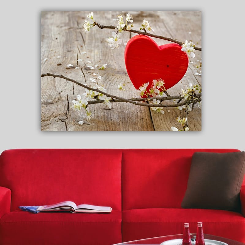 Dekorativ Canvastavla 70x100 cm - Flerfärgad - Inredning - Tavlor & posters - Canvastavla