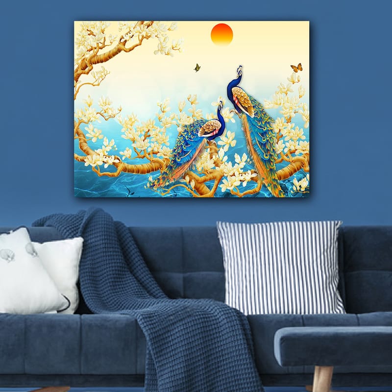 Dekorativ Canvastavla 70x100 cm - Flerfärgad - Inredning - Tavlor & posters - Canvastavla