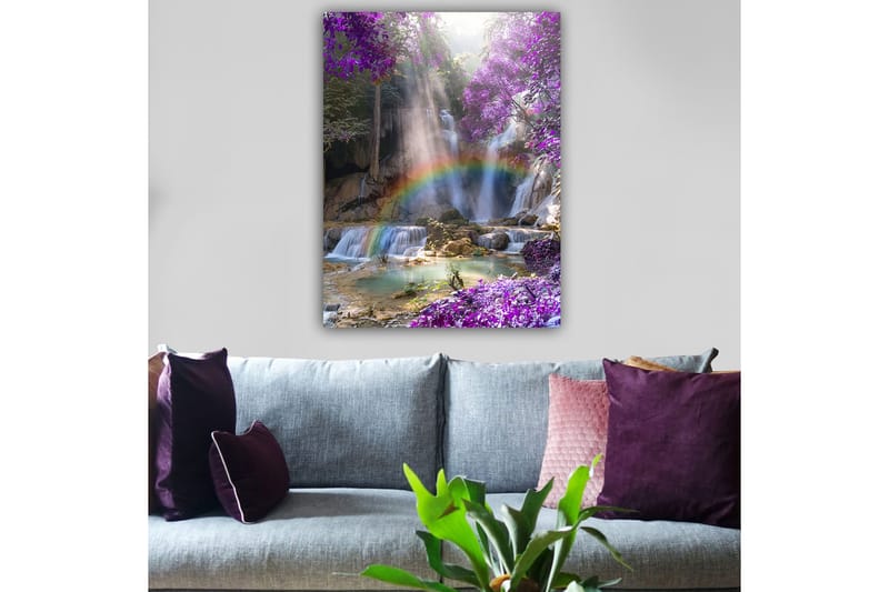 Dekorativ Canvastavla 70x100 cm - Flerfärgad - Inredning - Tavlor & posters - Canvastavla
