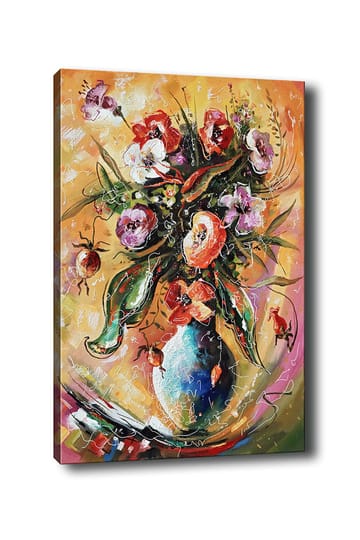 Dekorativ Canvastavla 70x100 cm - Flerfärgad - Inredning - Tavlor & posters - Canvastavla
