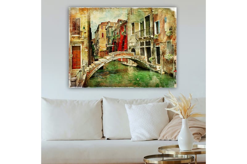 Dekorativ Canvastavla 70x100 cm - Flerfärgad - Inredning - Tavlor & posters - Canvastavla