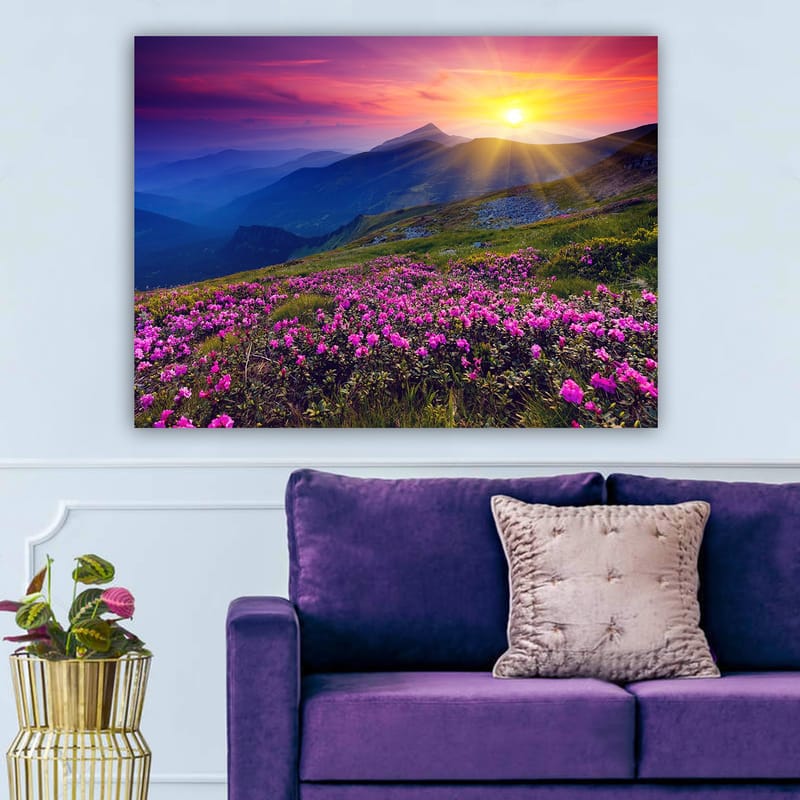 Dekorativ Canvastavla 70x100 cm - Flerfärgad - Inredning - Tavlor & posters - Canvastavla