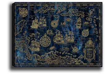 Dekorativ Canvastavla 70x100 cm - Flerfärgad - Inredning - Tavlor & posters - Canvastavla