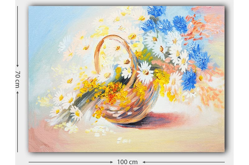 Dekorativ Canvastavla 70x100 cm - Flerfärgad - Inredning - Tavlor & posters - Canvastavla