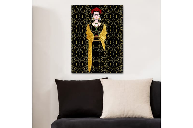 Dekorativ Canvastavla 70x100 cm - Flerfärgad - Inredning - Tavlor & posters - Canvastavla
