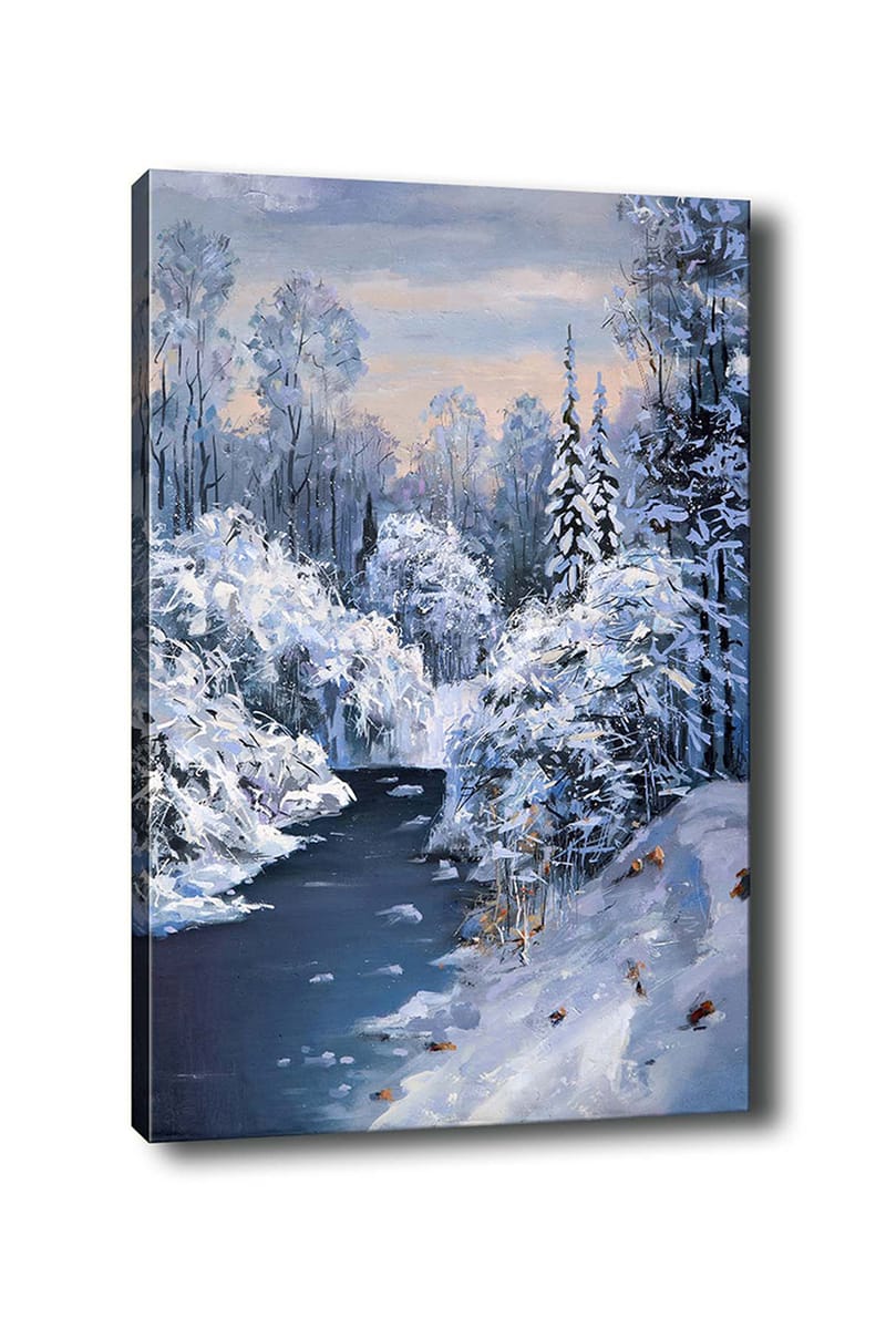 Dekorativ Canvastavla 70x100 cm - Flerfärgad - Inredning - Tavlor & posters - Canvastavla