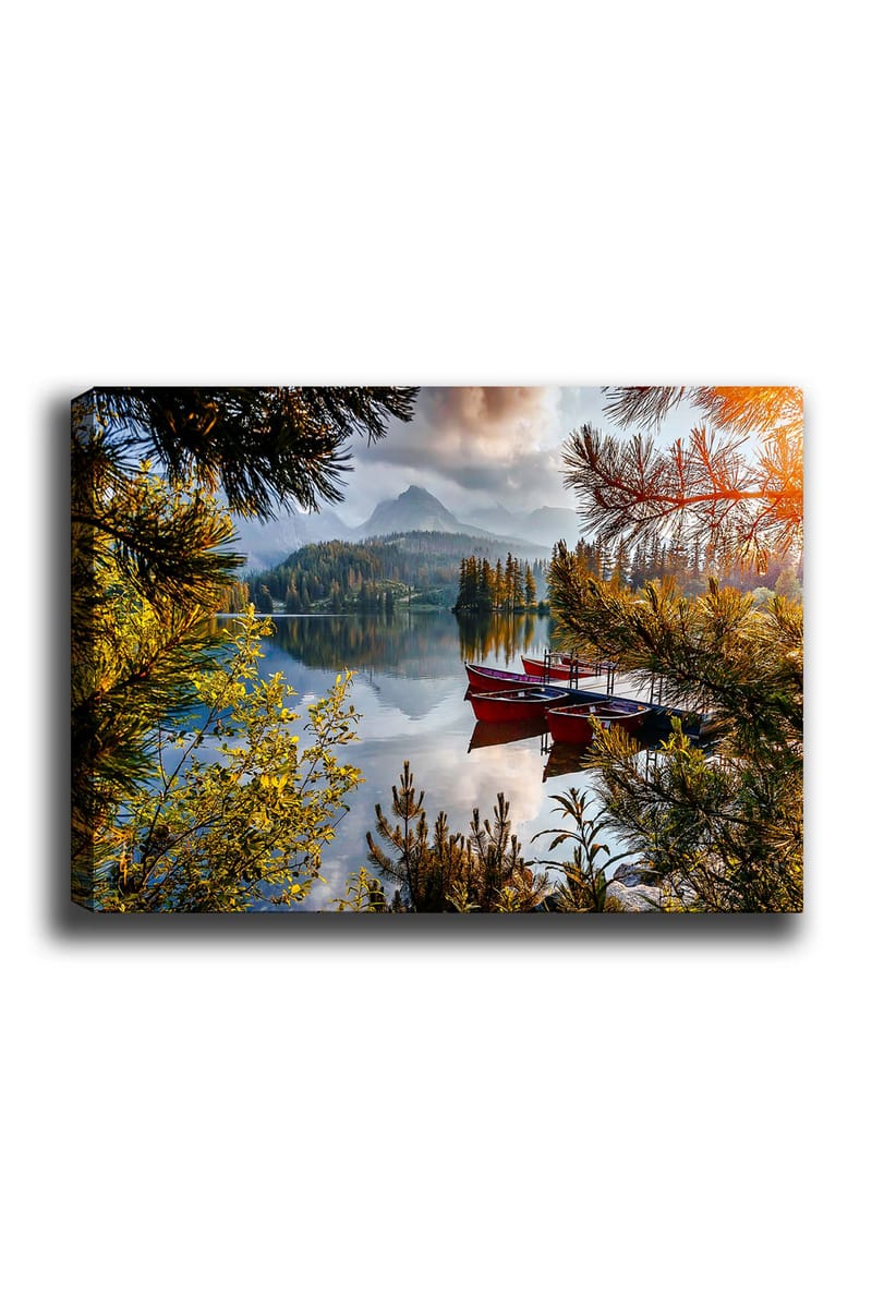 Dekorativ Canvastavla 70x100 cm - Flerfärgad - Inredning - Tavlor & posters - Canvastavla