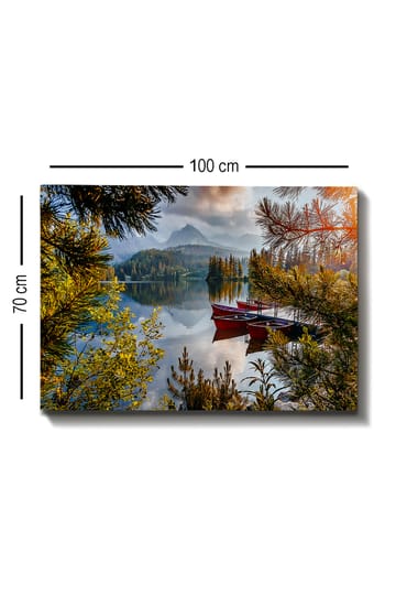 Dekorativ Canvastavla 70x100 cm - Flerfärgad - Inredning - Tavlor & posters - Canvastavla