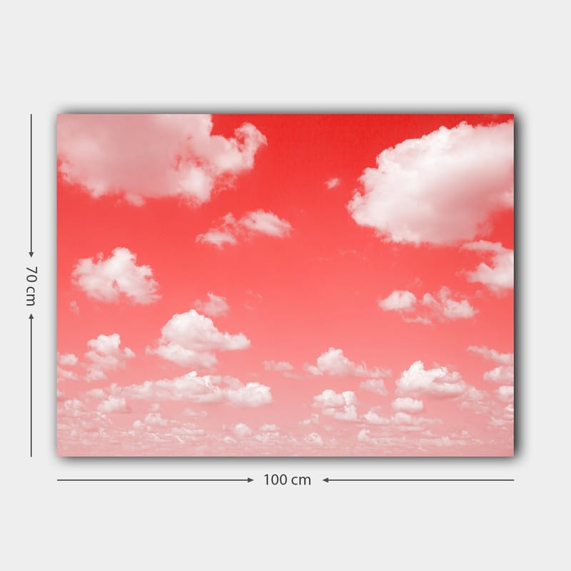 Dekorativ Canvastavla 70x100 cm - Flerfärgad - Inredning - Tavlor & posters - Canvastavla